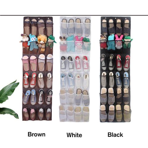 24 Pockets  Hanging  Shoe Rack