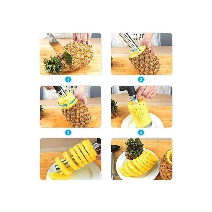 Stainless Pineapple Corer Slicer