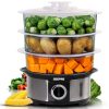 Geepas 3-Tier Food Steamer