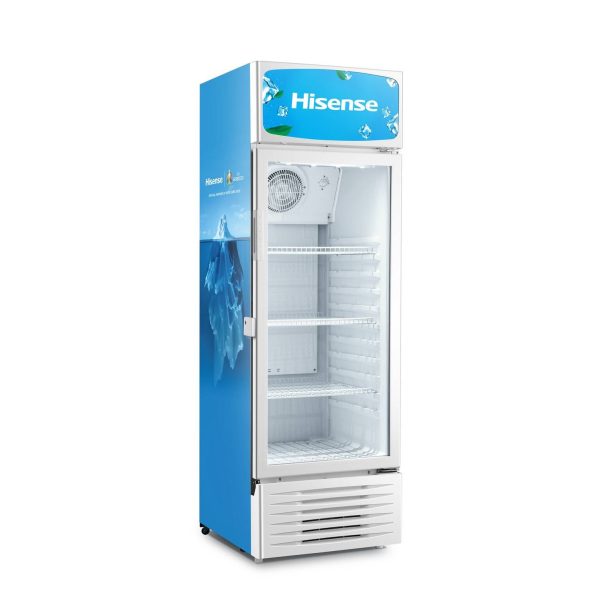 Hisense 300 Ltrs Vertical Display Cooler