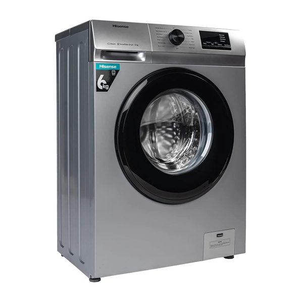 Hisense 6KG Automatic Front Loader, Washing Machine, Grey