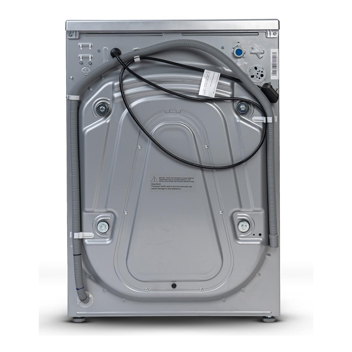 Hisense 8Kg/5kg Washer Dryer, 8kg Washing and 5kg Drying, Silver, WDQY8014EV - Image 3