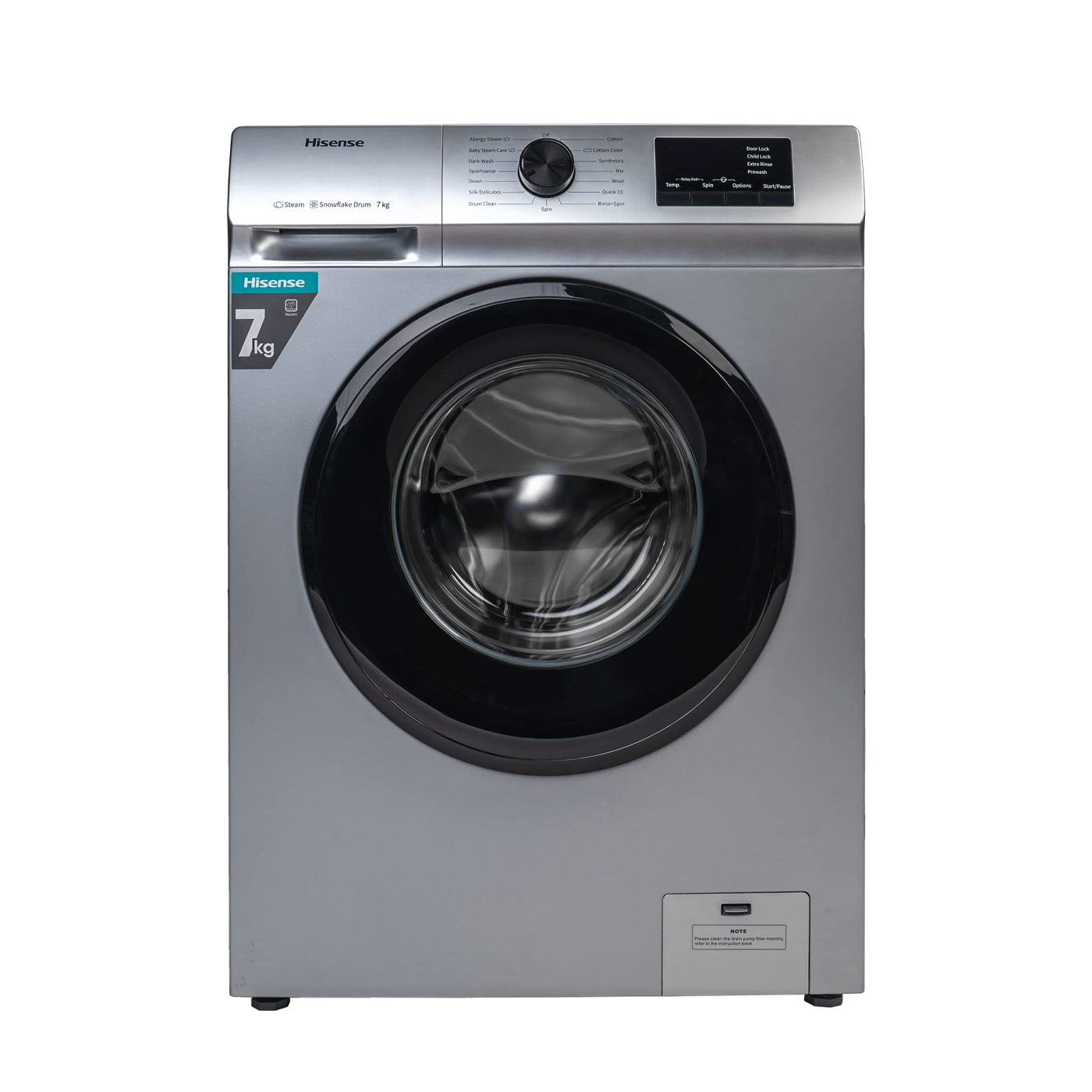 Hisense 7KG Automatic Front WASHING MACHINE