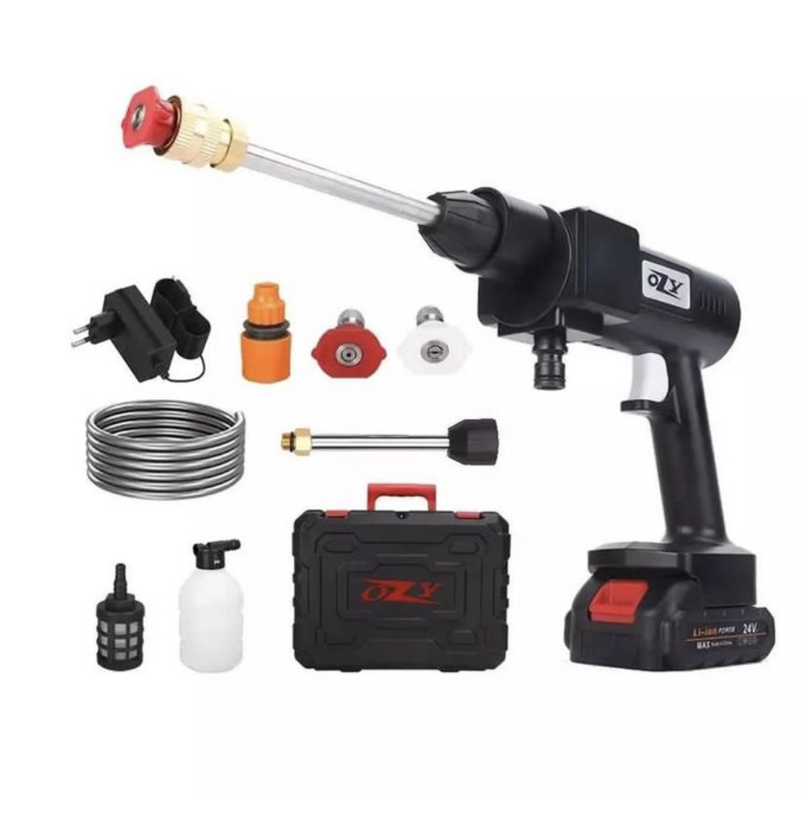 Rechargeable Pressure Washer Gun Machine