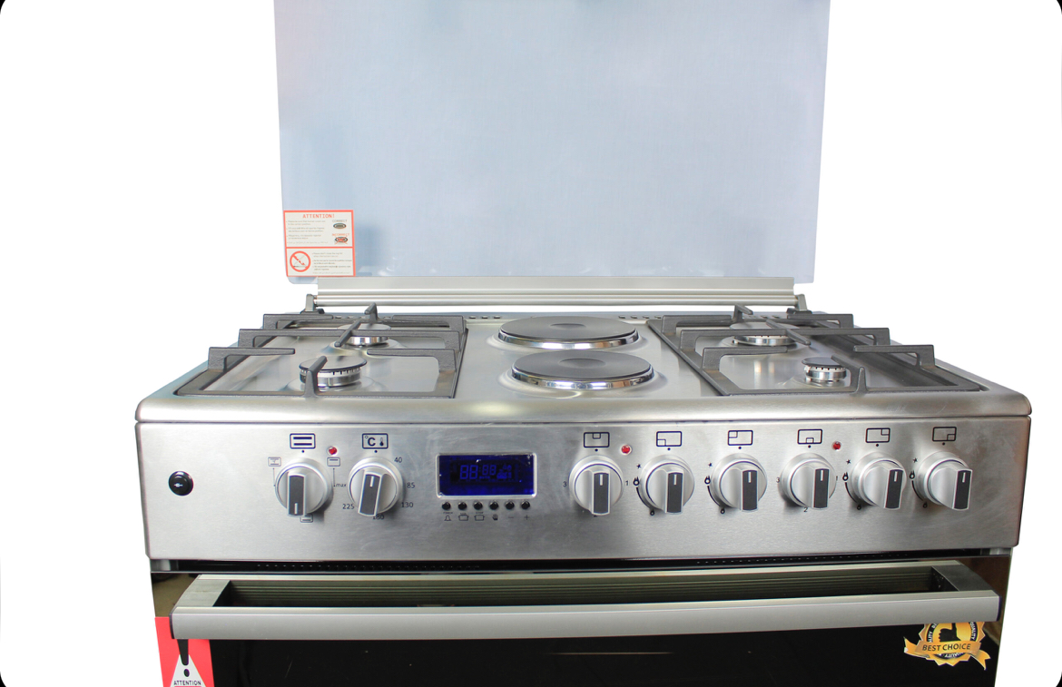 BlueFlame Diamond Cooker E9042ERF 90x60cm inox – stainless steel - Image 3