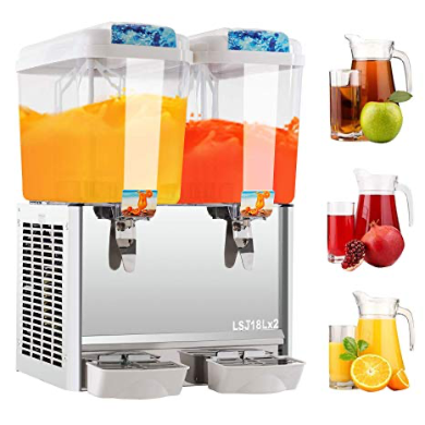 Juice Dispenser Double tank
