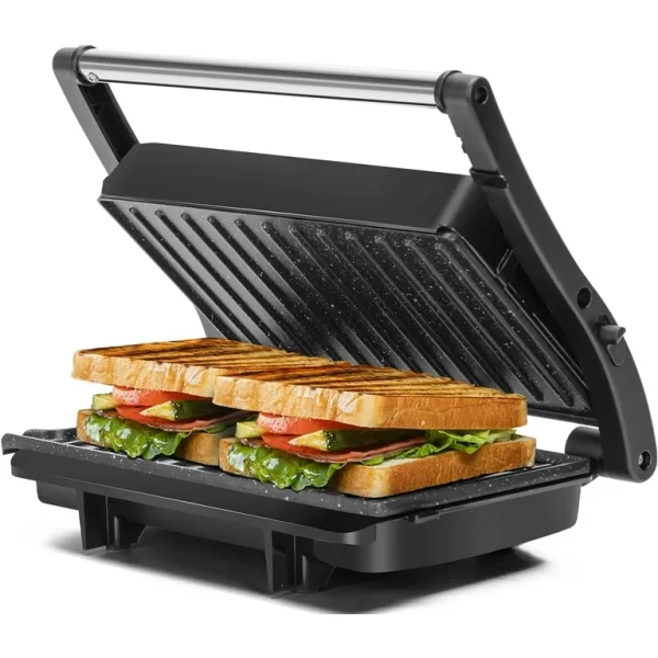 Electro Master 4 Slice Press Grill Maker 2200W | EM-PG-1373