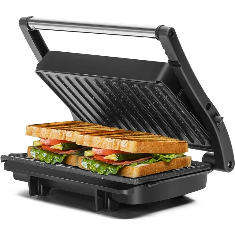 Electro Master 4 Slice Press Grill Maker 2200W | EM-PG-1373