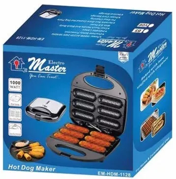 Electro Master 6Pcs Hot Dog Maker EM-HDM-1128 - Image 3