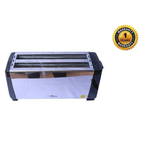 Electro Master EM-BT 1207 Bread Toaster 4 Slices Stainless Steel
