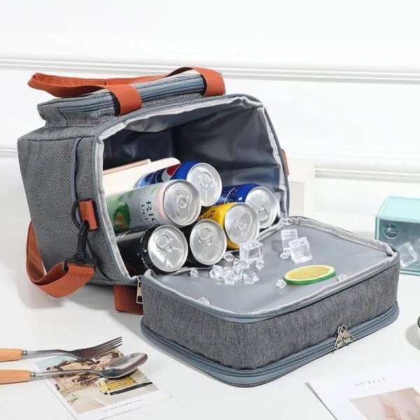 COMPARTMENT(15L) INSULATED LUNCH BAG