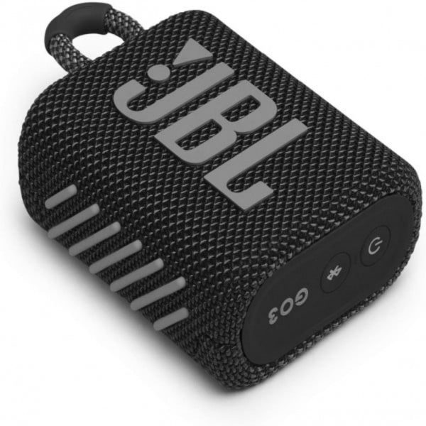 JBL Go 3 Portable Waterproof Speaker Black