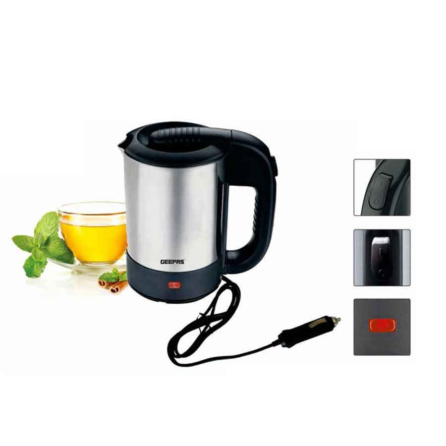 Geepas Stainless Steel Car Kettle