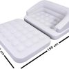 Avenli Jilong Multifunctional Inflatable Sofa Bed Mattress 5 in 1 Grey