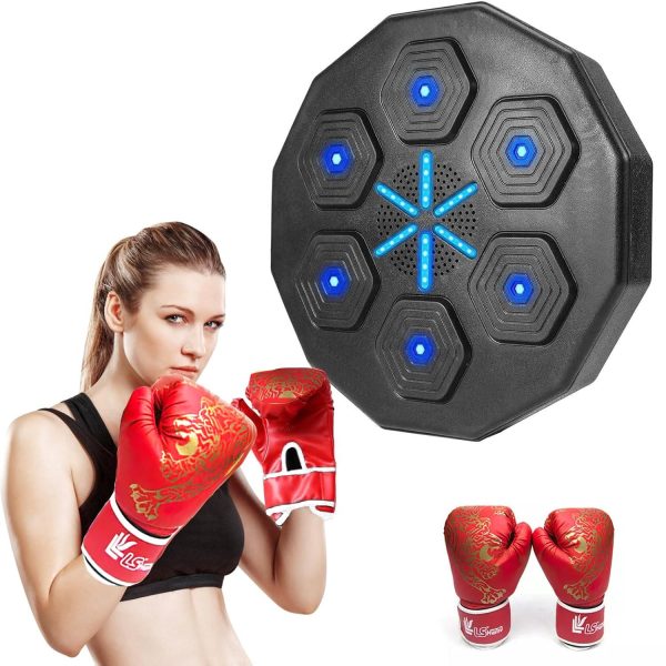 Smart Bluetooth Music Boxing Machine (with Gloves)