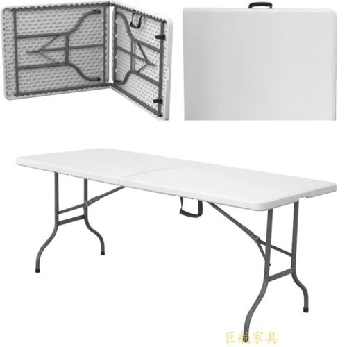 Foldable Square Picnic Table - White