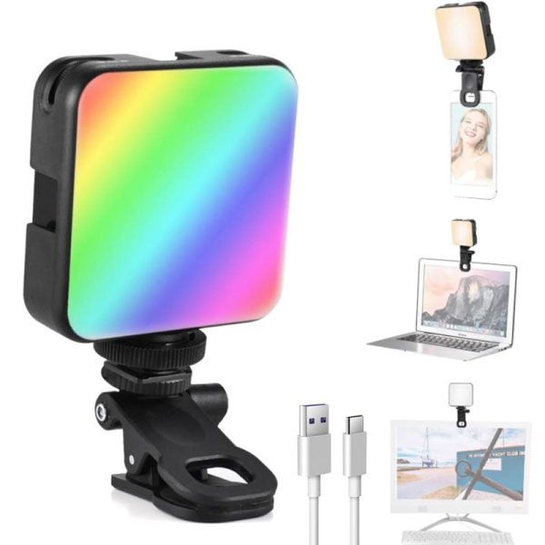 MJ88 RGB Mini LED Video Light Portable