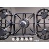 Electro Master 5-Burner Stainless Steel Gas Cooktop – Built-in