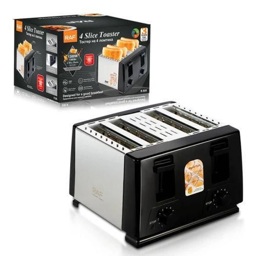 RAF Fast Breakfast 4-Slice Electric Breakfast Maker 1300W – R505