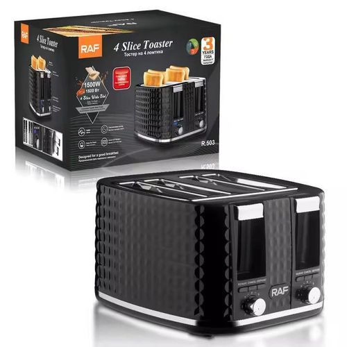 RAF R.503 4-Slice Electric Toaster
