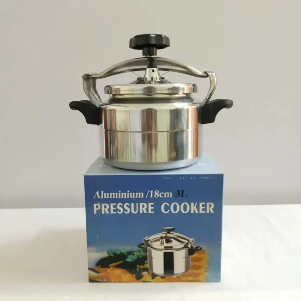 Digiwave Aluminium Pressure Cooker PC818 – 3L Durable & Efficient Cooker