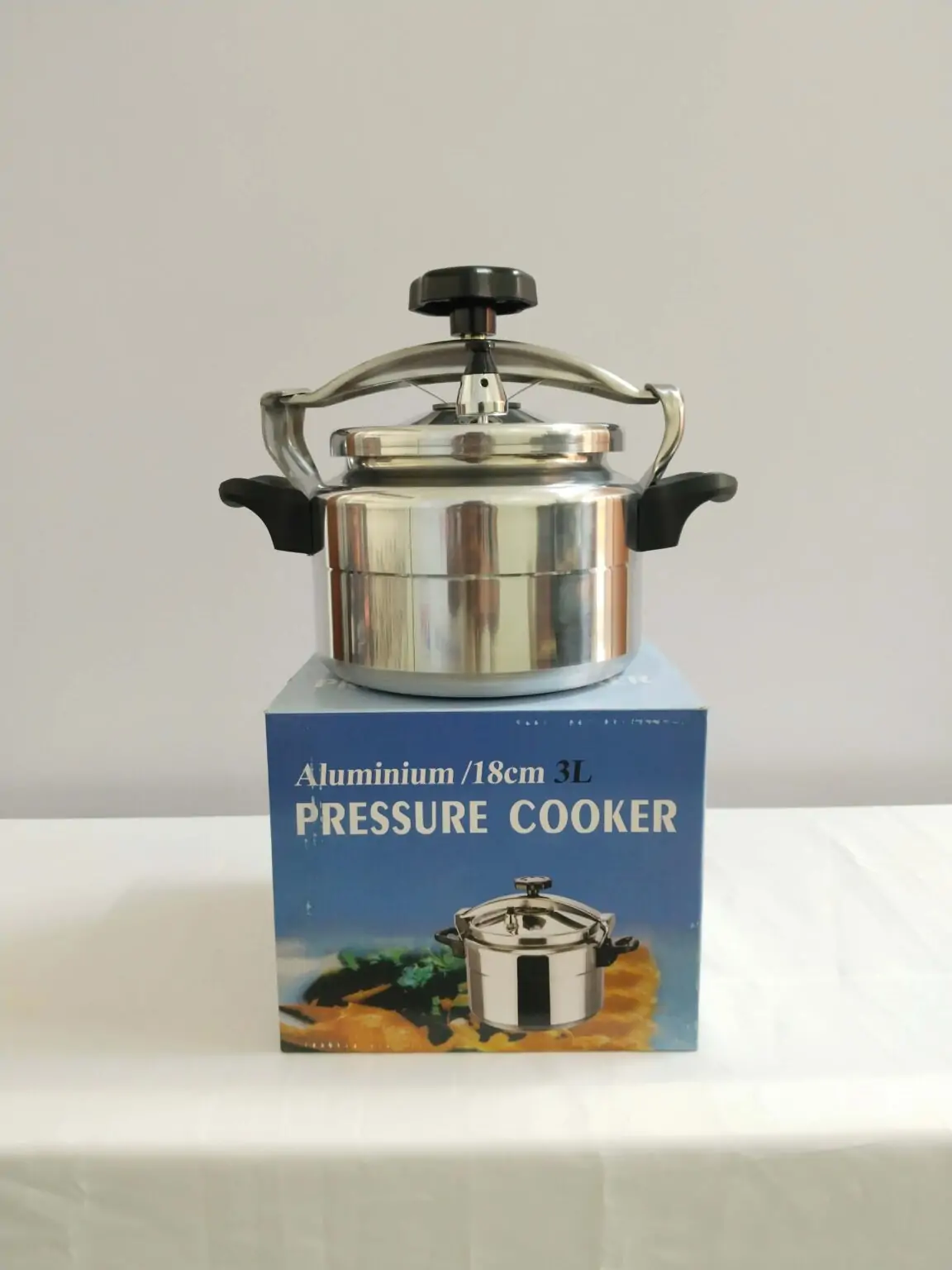 Digiwave Aluminium Pressure Cooker PC818 – 3L Durable & Efficient Cooker