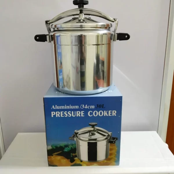 Digiwave aluminium pressure cooker DWPC 834B – 30L Heavy-Duty Cooker for Bulk Cooking