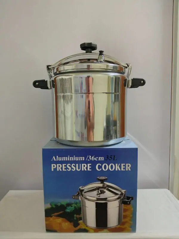 Digiwave aluminium pressure cooker DWPC 836 – 35 L Extra-Large Commercial Pressure Cooker