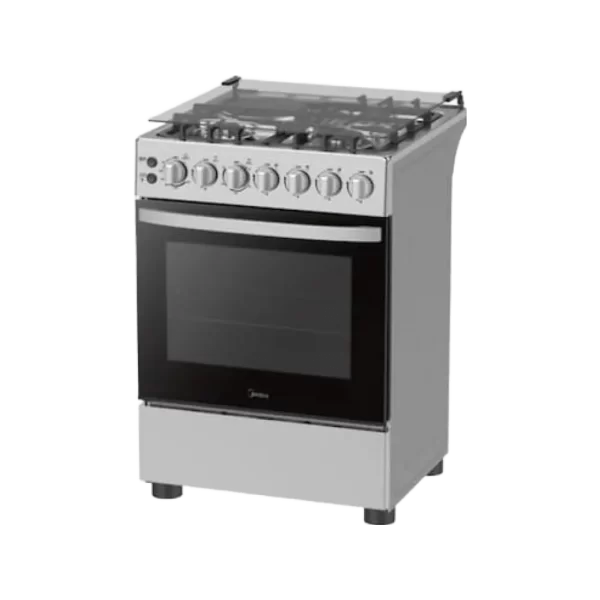 Midea Freestanding Gas Cooker 60×60cm – 3 Gas + 1 Electric