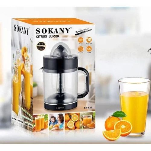 Sokany Citrus Juicer SK-CZ-626 – 1.2 L Electric Citrus Juicer