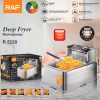 RAF Deep Fryer Single – 6 L 2500 W Electric Deep Fryer