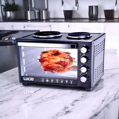 Lucid 35L Microwave with Hot Plates – Versatile & Spacious Kitchen Oven